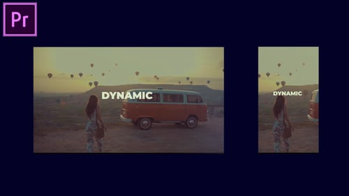 Dynamic Stylish Resizable Opener | MOGRT