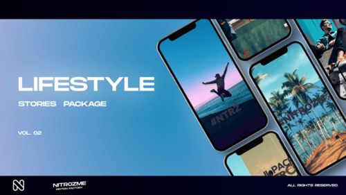 Dynamic Mobile Stories Pack with Modern Text Animations