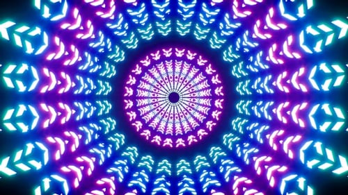 Lampe Spread Neon VJ Light Loop 4K