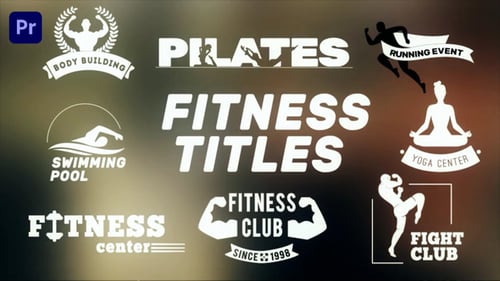 Workout Fitness Sport Titles