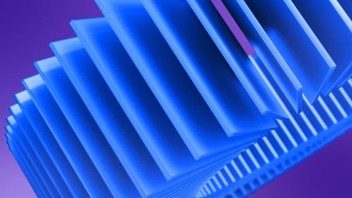 Dynamic Cubic Grid Logo Reveal Opener