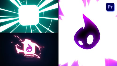 Dynamic Energy Logo Reveal with Modern Light Effects