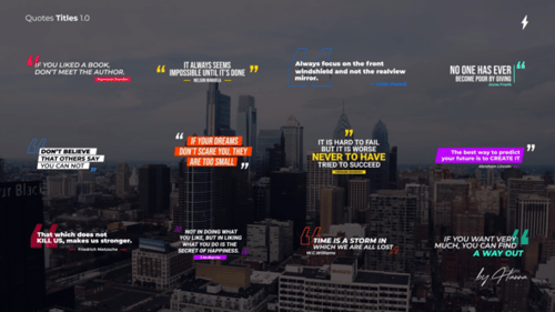 Quotes Titles - AE