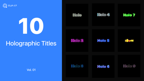 Holographic Text Vol. 01