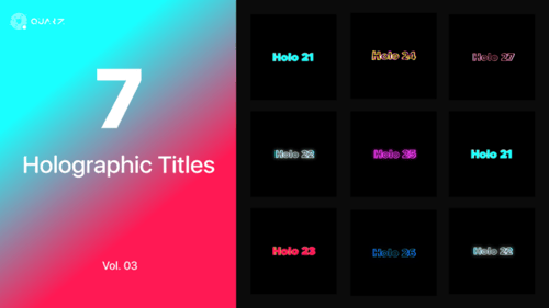 Holographic Text Vol. 03