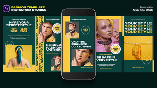 Mode-Instagram-Geschichten