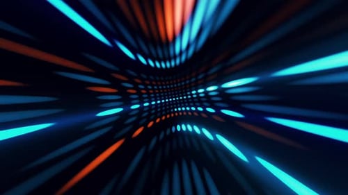 Abstrakte Punkte Motion Line mit DJ