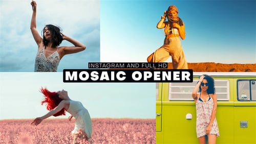 Dynamic Mosaic Grid Opener for Lifestyle and Fashion