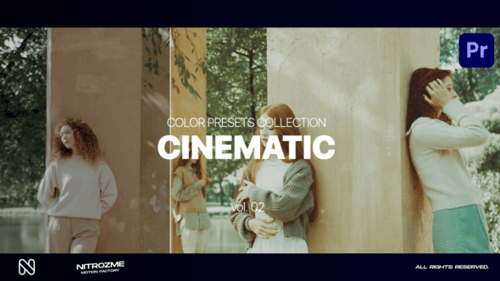 Cinematic LUT Collection Vol. 02 for Premiere Pro