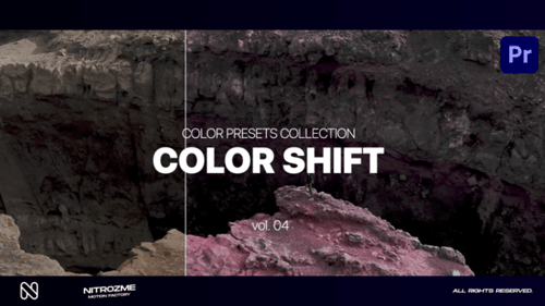 Color Shift LUT Sammlung Band 04 für Premiere Pro