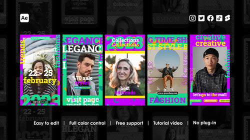 Vibrant Social Media Reels for Dynamic Promotions