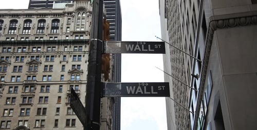 Wall Street and Broadway New York City Full HD