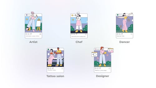 Trabajo creativo: publica en Instagram
