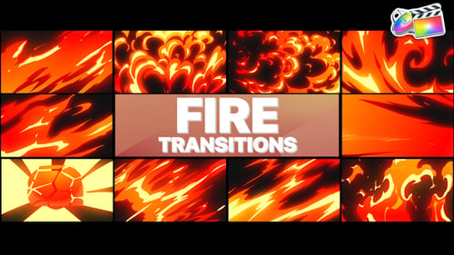 Transiciones de Cartoon Fire | FCPX
