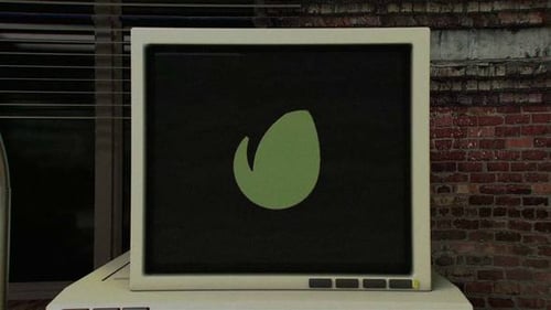 Retro Computer Logo Reveal