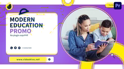 Clean Modern Education Slideshow Presentation