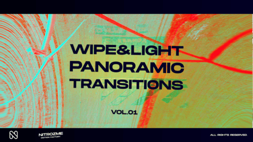 Wipe and Light Panoramic Transitions Vol. 01