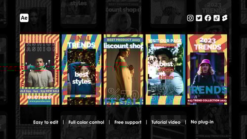 Dynamic Fashion Week Instagram Stories for Social Media Promotions