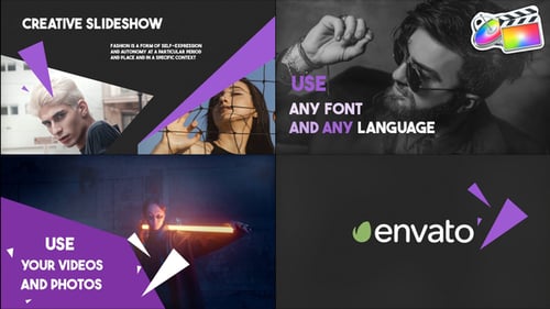 Abstract Shapes Slideshow | FCPX