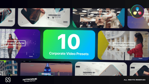 Corporate Typography Vol. 03 for DaVinci Resolve