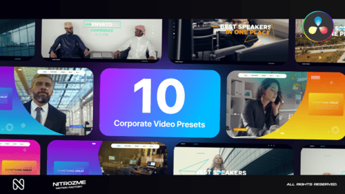 Corporate Typography Vol. 04 for DaVinci Resolve