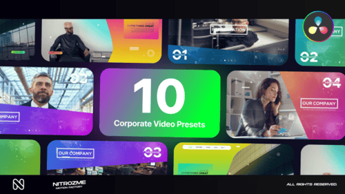 Corporate Typography Vol. 05 for DaVinci Resolve