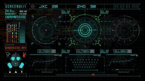 Gadget de pantalla HUD700 UI