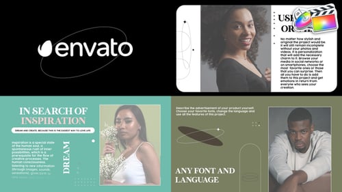 Modern Fashion Presentation with Clean Geometric Graphics