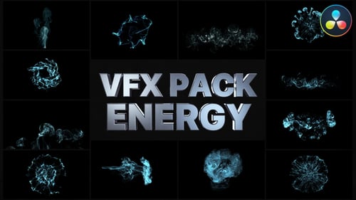 VFX Energy Elements for DaVinci Resolve