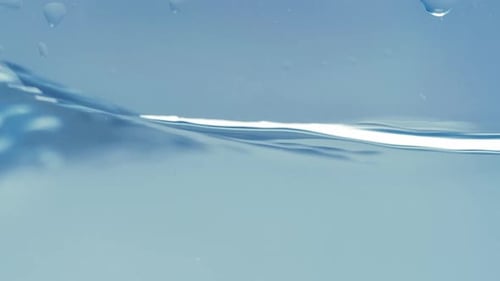 Abstract Water Surface with Reflective Light