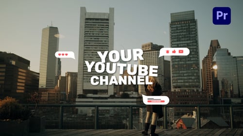Youtube Intro Titles for Premiere Pro