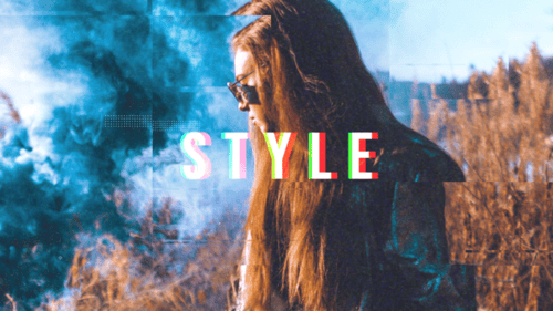 Melancholy Glitch Slideshow