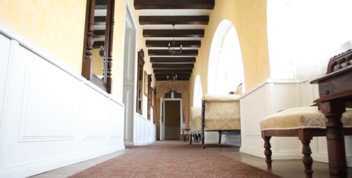 Luxuriöse Halle
