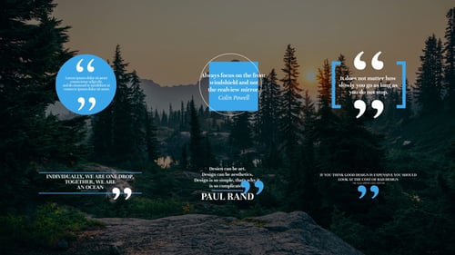 Quotes Titles 1.0 | FCPX & Apple Motion