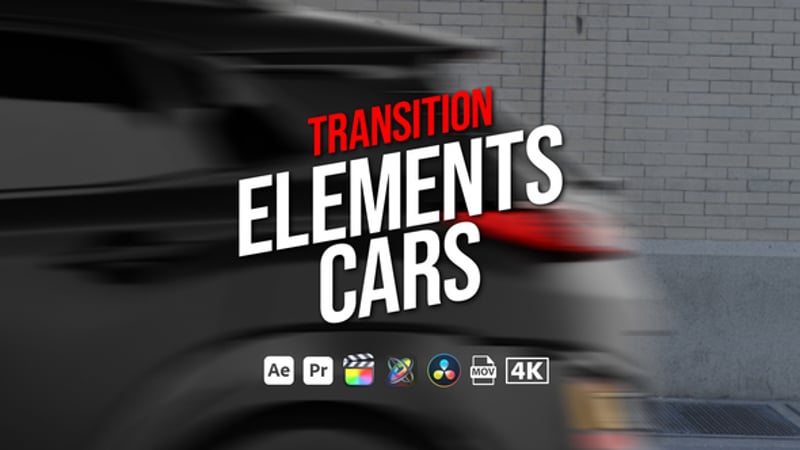 Transition Cartoon Cars, Elements ft. car transition & transition - Envato