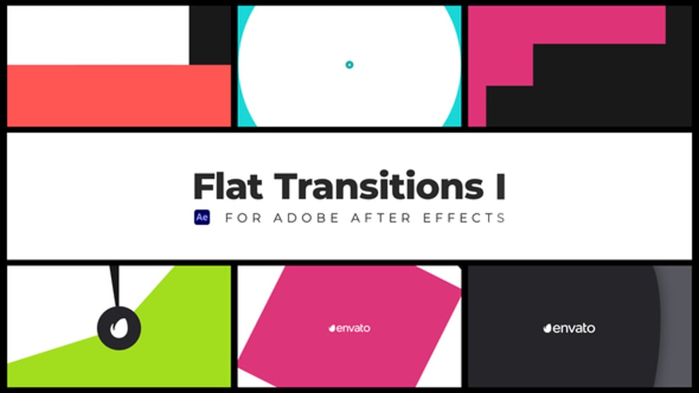 Flat Transitions I, Elements ft. flat transitions & wipe transition ...