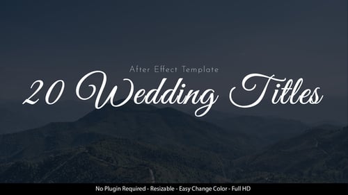 Wedding Titles