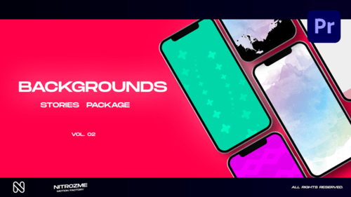 Modern Animated Backgrounds for Social Media Stories