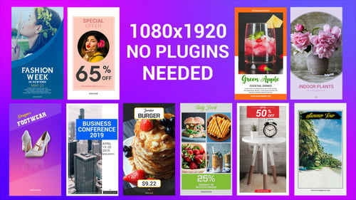 Dynamic Instagram Stories Pack for Business and Marketing