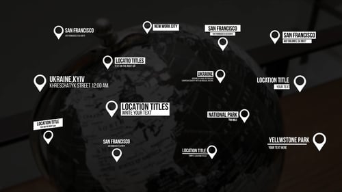 Animated Location Titles with Dynamic Map Pin Callouts