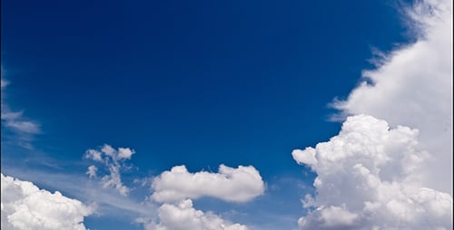 Wolken auf blauem Himmel II - 4K Auflösung