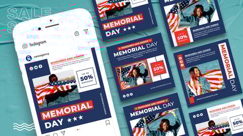 Memorial Day Instagram Post