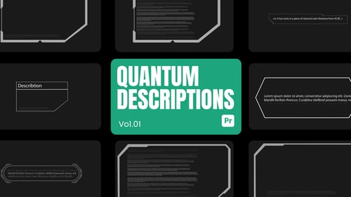 Quantum Descriptions 01 para Premiere Pro