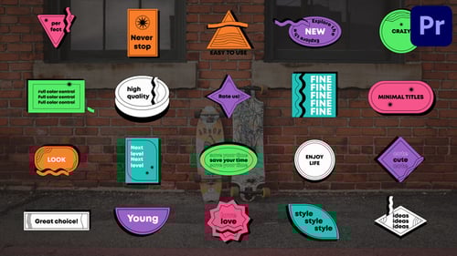 Dynamic Modern Animated Text Callouts and Titles