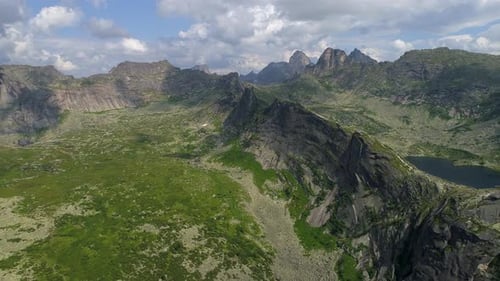 Mountain Landscape in Siberia