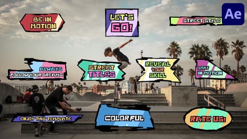Street Titles | After Effects