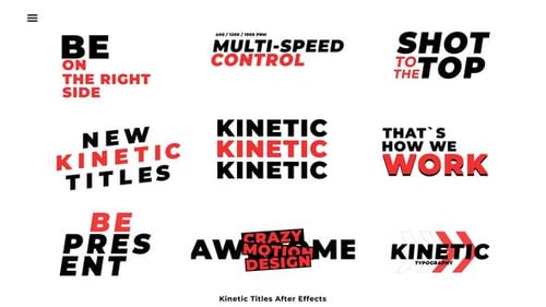Kinetic Titles 2.0 | FCPX