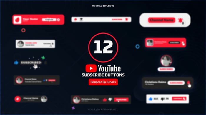 Dynamic YouTube Subscribe Button and Notification Call to Action ...
