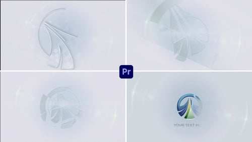 Dynamic Glass Shatter Logo Reveal for Corporate Branding
