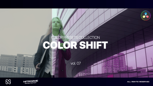 Color Shift LUT Collection Vol. 07 for DaVinci Resolve